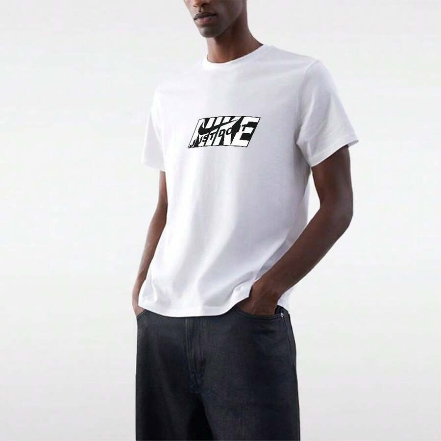 T-shirts pour hommes - Blanc - Voir 1