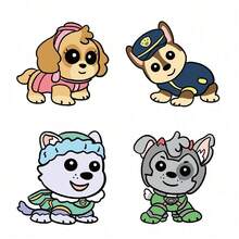 Paw Patrol 100张/套 可爱汪汪队贴纸，适用于行李箱、水瓶、笔记本电脑、学习用品等装饰。也适用于智能手机、家居装饰、笔记本电脑、水瓶、保险杠、滑板、派对、派对礼品袋、儿童趣味派对礼物及各种装饰场景。耐刮擦（款式随机发货）。 - 彩色 - 查看 6
