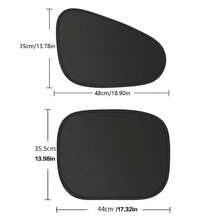 2/4pcs/Set Car Driver & Passenger Seat Summer Sunshade 3-Piece Set, Heat Insulation & Cooling, Doesn't Obstruct Driver & Front Passenger Vision - Multicolor - View 7