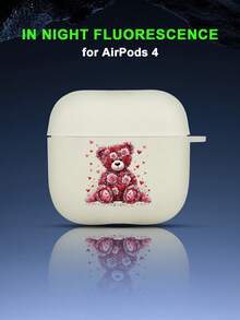 Minimalist Line Drawing Dog Illustration Glow-In-The-Dark Detachable Protective Case, Suitable For Apple 4/3/1/2/Pro/Pro 2/Pro 3, Premium Quality, Unique Design - View 14