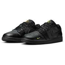 Nike Air Jordan 1 Low 'Men's Patent Varsity Red Black Jordans For Men HV4089-006 | Low-Top Versatility, Everyday Wearable - 黑色 - 查看 6