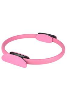 1件装瑜伽普拉提弹力训练环，家用阻力拉伸器材，弹力健身环，力量训练瑜伽装备，普拉提环，瑜伽环，盆底肌魔力环，纤体瘦腿 - 彩色 - 查看 5