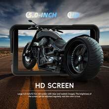 5-Inch Smart Screen Device For Motorcycles With Wireless Carplay And Android Auto Compatibility, Featuring High-Performance Chips, Tire Pressure Monitoring, GPS, A High-Resolution Display, Support For Multiple Languages - Without 64GB TF Card - View 3