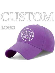 Customizable Baseball Caps Text Graphics Unisex Adjustable Sun Hats Personalized Gift Print Any Face Directly Onto The Cap - Multicolor - View 41