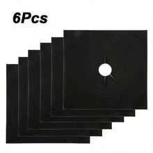 High-Quality Reusable Gas Stove Protector Mat - Heat Resistant, Oil Resistant, Non-Stick, Easy To Clean, Essential For Kitchen, Gas Stove Pad, Easy Clean Kitchen Mat, No Food Contact - 1PC - View 12