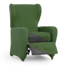 Kiva Universal And Versatile Recliner Chair Cover, Various Colors Available – Easy-To-Fit Protective Chair Cover For Backrest, Seat And Arms - 綠色尤利西斯 - 查看 9