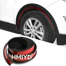 HMIYD Automotive Wheel Eyebrow Lip Edge Trim, Universal Rubber Wheel Eyebrow Edge Protection Cover, Suitable For Automotive Wheel Eyebrow Edge Trimming - Black - View 1