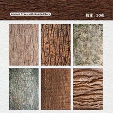 1 Set/30pcs Vintage Textured Scrapbooking Paper Pack, Original Series Diary Background Paper Suitable For DIY Crafts, Scrapbooking, Card Making, Gift Wrapping - A - View 8