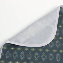 Nova Capa de Tábua de Passar Roupa com Estampa Floral, Reforçada e Resistente ao Calor, Tecido de Tábua de Passar Roupa Resistente a Manchas e Escudo de Calor Elástico para Mesa de Passar Roupa - Multicolorido - Visão 11