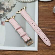 Dây đeo đồng hồ nữ bằng da PU mềm mại, thời trang dành cho Apple Watch 1-11 Ultra SE, kiểu dáng thanh lịch và mỏng nhẹ, kích thước 38, 40, 41, 42, 44, 45, 46, 49mm. - Không khuôn - Xem 11