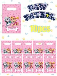 Paw Patrol 汪汪隊 10/20/30入主題塑膠糖果禮物袋，適合生日派對伴手禮、裝飾、驚喜禮物，可愛創意卡通禮物包裝盒，完美派對裝飾驚喜禮物 - 汪回禮袋 - 查看 16