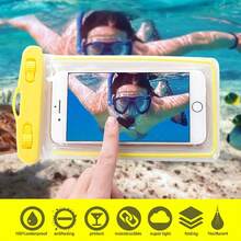 1/5/8/10pcs Universal Waterproof Phone Bag, Swimming Waterproof Phone Case, Beach Dry Phone Pouch, Christmas, Halloween Gift, Home, Room, Birthday, New Year, Accessories, Friends, Fun Gift, Summer, Beach (Random Color) Travel Essentials Travel Accessories Vacation Holiday Back To School - Nhiều màu - Xem 12