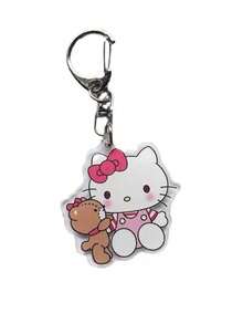 Túi xách nữ Hello Kitty cỡ lớn, túi đeo vai/túi du lịch, túi tote vải canvas Hello Kitty của Sanrio, túi đeo vai KT dễ thương, túi xách hoạt hình đa năng, túi công sở cỡ lớn, phù hợp cho du lịch, đi học, đi làm. - Nhiều màu - Xem 12