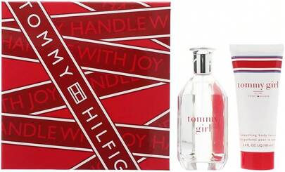  Tommy Hilfiger Tommy Girl Eau De Toilette 2 Piece Gift Set: Eau De Toilette 100ml - Body Lotion 100ml