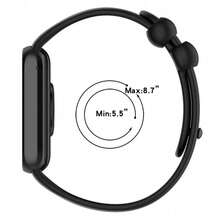 Adjustable Silicone Compatible With Xiaomi Band 8 Pro 9 Pro Smartwatch Accessory Official Replacement Strap For Redmi Watch 4 5 6 Durable Soft Comfortable Lightweight Wristband - Multicolor - View 6