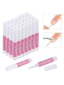 10/30 miếng keo dán móng tay chuyên nghiệp, siêu dính, phù hợp cho móng acrylic, móng dán sẵn và móng giả - không có - Xem 2