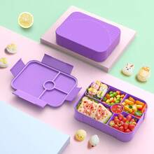 Multi-Compartment Bento Box, Leak-Proof Portable Food Container, Large Capacity Reusable Lunch Box Suitable For Travel, Picnic, Office - 1 Item - View 14