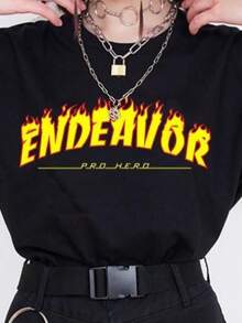 T-shirts pour hommes - Noir - Voir 1