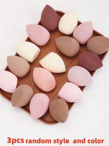 Set de 4 esponjas de maquillaje con forma de gota de agua de gran tamaño, esponjas de espuma suave con forma de gota de agua, convenientes para corregir imperfecciones del maquillaje, reutilizables, adecuadas para correctores, bases líquidas, viajes, regalos navideños, trabajo y equipaje de mano, ideales para entusiastas del maquillaje, regalo de Navidad asequible o herramienta de maquillaje, obsequios, viajes, artículos baratos, artículos esenciales para viajar - Multicolor - Ver 18