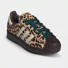 Adidas Superstar Originals 2 'Rhinestone Black Silver' Women's IH4200 | Retro Heritage Style, Timeless Silhouette - 豹紋 - 查看 2