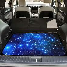 Tapete para porta-malas com estampa de leopardo (1 peça), impermeável, à prova de poeira e resistente a arranhões, acessório interno para veículos, adequado para SUVs, sedãs e hatchbacks - Base antiderrapante, durável - Fácil de limpar e manter. - Tapete para porta-malas do carro - Ver 12