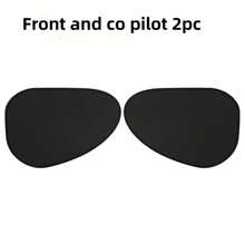 2/4pcs/Set Car Driver & Passenger Seat Summer Sunshade 3-Piece Set, Heat Insulation & Cooling, Doesn't Obstruct Driver & Front Passenger Vision - Multicolor - View 10