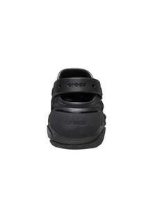 Crocs Hollow Out Clogs Bubble Crush - Men's Casual Everyday Versatile Comfortable Thick Sole Clogs - Black - View 4