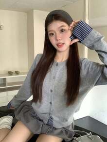 Women Tops - Grey - View 8