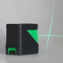 Laser Line Level Tool 5m Range High Visibility 2 Green Beam Self Leveling Laser Leveler for Furniture Installation - Herramienta de nivelación láser - Ver 8