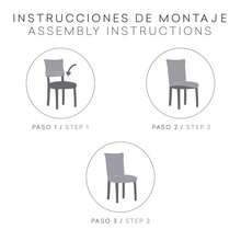 Kiva 2 Universal And Versatile Chair Covers, Various Colors Available – Easy-To-Fit Protective Chair Cover For Backrest, Seat And Arms - Grey 2 - View 7