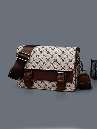 Herren Mode Umhängetasche, multifunktionale Schulter Messenger Tasche, unisex Rucksack, Handytasche, Umhängetasche, geeignet für Studenten, Büromitarbeiter, Geschenke, Herbst, Weihnachten, Valentinstag, Rückkehr zur Schule, Erntedankfest, Retro Sportstil, lässige Herrentasche, Geldbörse, Messenger Tasche, Business Umhängetasche