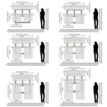 3件套欧式碎花素描印花遮光窗帘，包含1个帘头和2个帘片，优雅印花设计，不易褪色，顶部带金属环，安装简便，轻盈柔软，黑色涂层衬里，100%遮光，保护隐私，涤纶材质，可水洗，四季皆宜，有效遮光，适用于卧室、客厅、办公室、厨房、餐厅、咖啡厅、宿舍等场所。 - 黑色 - 查看 3