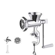 Manual Meat Grinder With Clamp, Suitable For Meat, Vegetables, Spices - Multicolor - View 6
