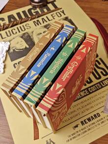 Harry Potter 镜框系列笔记本，斯内普·汤姆精美彩色内页笔记本，轻巧便携，方便学生、作家和粉丝随时随地记笔记。[官方授权] 为每一位有抱负的巫师打造的魔法日记本 - 彩色 - 查看 4
