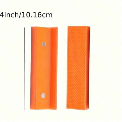 2pcs Tiger Jaw Clamp Protector, 4 Inch, For Vise Safety Protection
