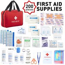 First Aid Kit Survival - Professional Waterproof Trauma Medical Kit For Emergency, Ideal For Home, Office, Car, Travel, Outdoor, Camping, Hiking - Portable Emergency Supplies Bag - View 8