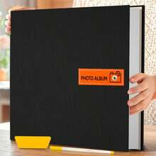 Album ảnh tự dính khổ lớn 4x6 5x7 8x10, quà tặng cho mẹ, gia đình, em bé, đám cưới, kèm bút kim loại và bìa nhựa. - 1PC - Xem 11