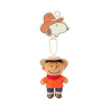 Miniso Llavero de peluche de vaquero, llavero de peluche Snoopy, colgante de peluche para bolso, serie western con 3 estilos - Multicolor - Ver 7