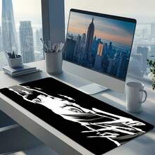 1pc Anime-Themed Mouse Pad - Large Gaming & Office Keyboard Mat | Rubber Mousepad | Compatible With PCs & Laptops | Durable, Smooth, And Comfortable | Perfect Desktop Accessory & Gift | Esports Desk Mat | Ideal For Home, Study, And Students - Mouse Pad - View 1