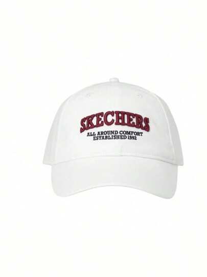 Skechers Mũ lưỡi trai in họa tiết retro unisex