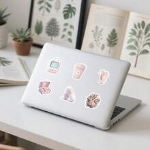 50 miếng dán hình y tá màu hồng, hình dán trang trí sổ lưu niệm, hình dán hoạt hình dễ thương, quà tặng cho y tá, hình dán ngày lễ y tá, hình dán xe địa hình, hình dán vinyl chống thấm nước dùng cho bình nước, máy tính, laptop, điện thoại, hành lý, sổ tay, tủ lạnh. - Nhiều màu - Xem 7