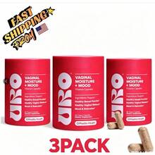 URO Vaginal Moisture & Mood Capsule - 1 Bottle - đóng gói - Xem 1