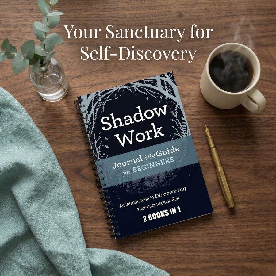 Reading And Writing/Journal/Notebook: The Shadow Work Manual - 2-In-1, Introduces How To Discover And Heal Your Unconscious Self, Guides Therapeutic And Nurturing Practices, And Is A Basic Guide To Shadow Work. - CP-019 - Xem 1