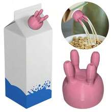 3D Printed Reusable Cow Udder Shaped Milk Carton Pouring Spout, Fits Boxed Milk And Efficient Milking Machine Bottles, Convenient Milk Carton Lid - Multicolor - View 12