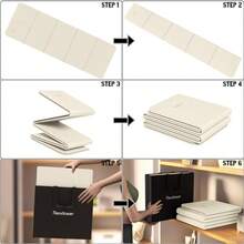 Readaeer - Tapete plegable de yoga para viajes tapete de yoga plegable de 6 mm de grosor con bolsa de transporte antideslizante TPE para ejercicios de pilates de 72 pulgadas de largo x 24 pulgadas - Beis - Ver 6