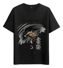 Tshirt Muscle Freaks Boxeo Naoya Inoue Estilo Impresión - Negro - Ver 6