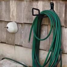 Metal Hose Reel, Hose Holder, Hose Clamp, Wall-Mounted Hose Holder, Garden Hose Hook/Retractable Hose/Water Pipe - A - View 9