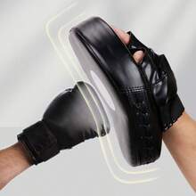 Guantes de boxeo para jóvenes unisex, adecuados para artes marciales, karate, boxeo, muay thai, taekwondo, etc. Guantes de entrenamiento de boxeo de cuero curvos - Multicolor - Ver 10