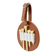 Portable Faux Leather Golf Spike Storage Bag, Golf Spike Organizer, Golf Accessories For Golfers To Use At Outdoor Golf Courses - Golf Club Peg Storage Case - View 6
