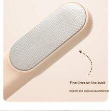Professional Stainless Steel Foot File - Durable Rust-Proof Handle,Pedicure Scrubber For Both Wet And Dry Feet, Essential Tool For Home Spa, Pedicure, And Nail Care, High-Quality Fine And Coarse Grit Scrubber, Ergonomic Grip, Foot Grater With Handle For Achieving Smooth Feet At Home Spa,Great Gift For Graduation Season,Toe Gap Cleaner, Foot Washing Soft Brush, Dead Skin Exfoliating Brush, Foot Scrubber, Foot File, Foot Washing Brush, Toe Gap Brush - Multicolor - View 6